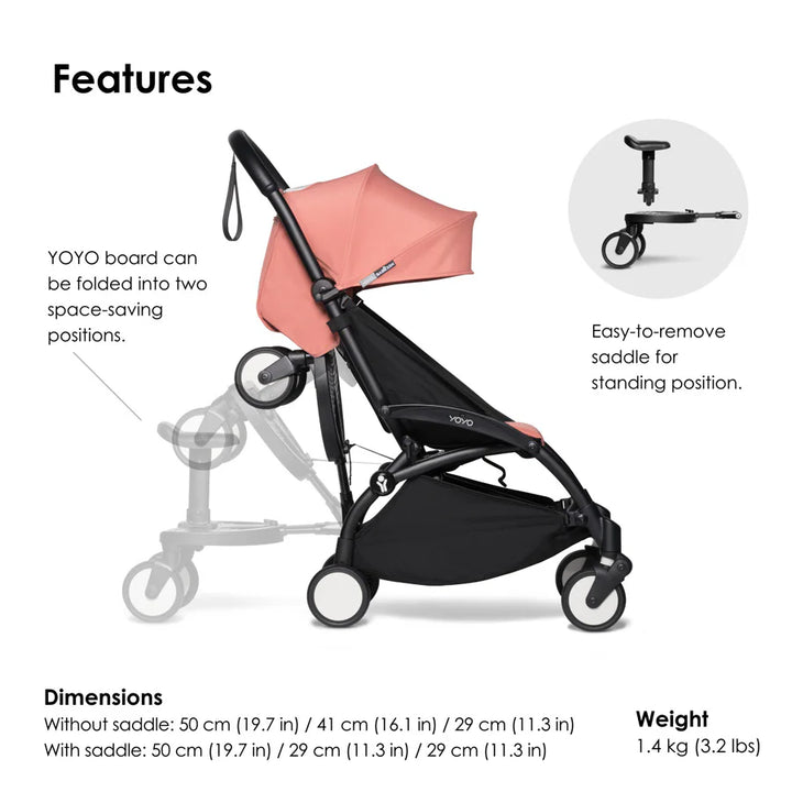 Babyzen YOYO Board Black | Halamama's Premium at best price Babyzen YOYO Board Black | Halamama's Premium at best price