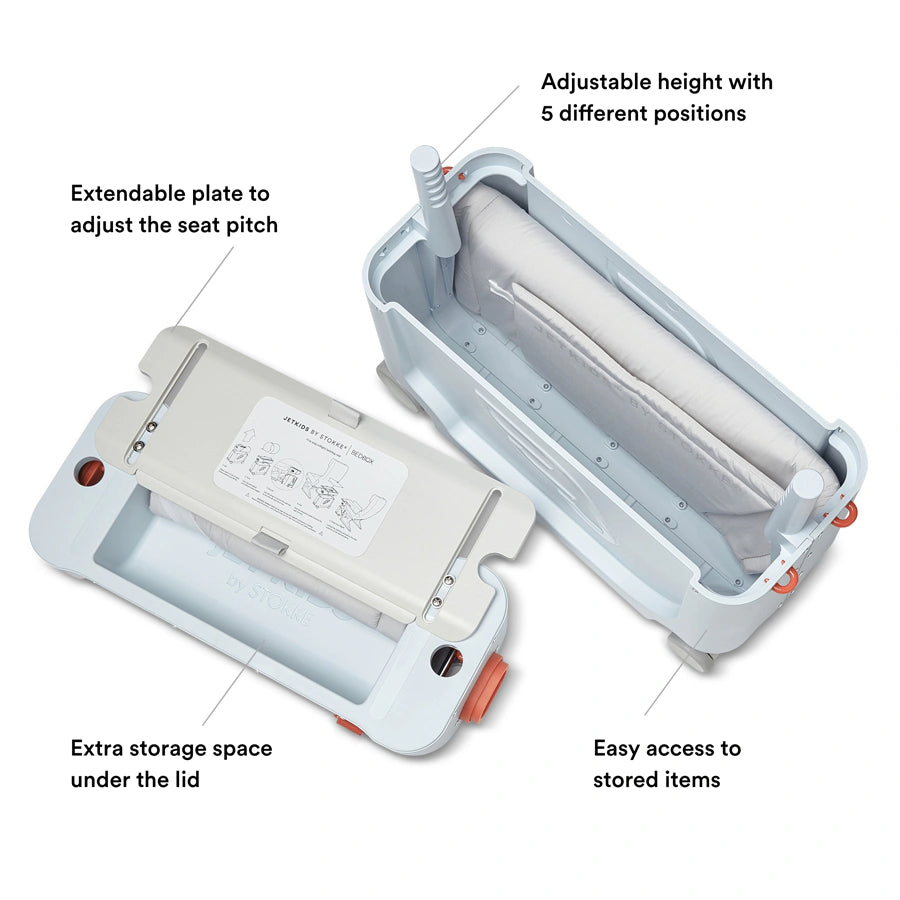 صندوق سرير Stokke Jetkids (أزرق سماوي) صندوق سرير Stokke Jetkids (أزرق سماوي)