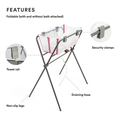Stokke Flexi Bath Stand (Grey)