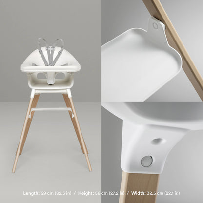 Stokke Clikk Highchair (White)