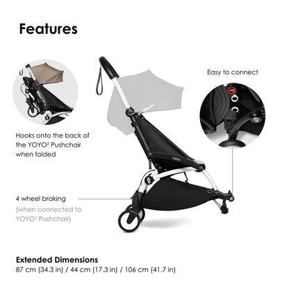 Babyzen YOYO Connect Frame (White)