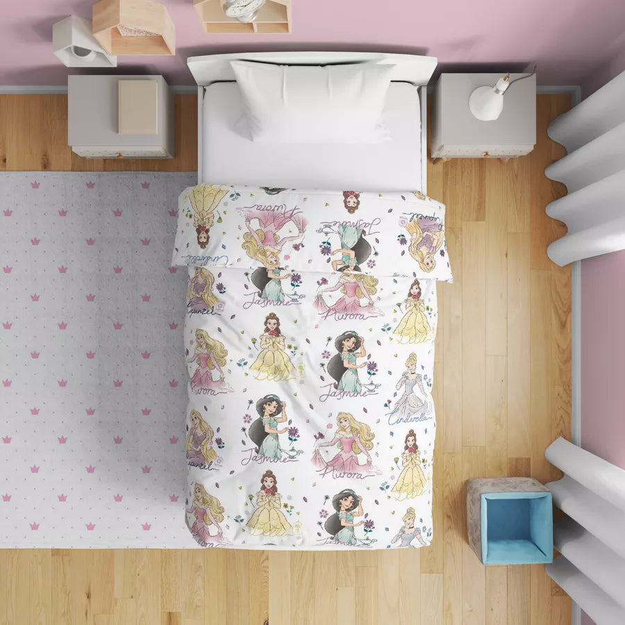 Disney Marvel Single Comforter (Princess) Disney Marvel Single Comforter (Princess)