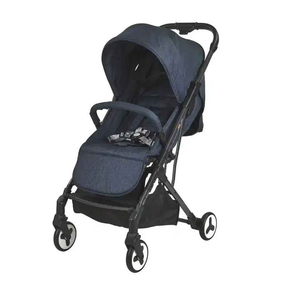 Gokke Compact Lighweight Baby Stroller (Navy Blue)