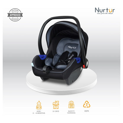 Nurtur Baby Car Seat (Dark Grey)