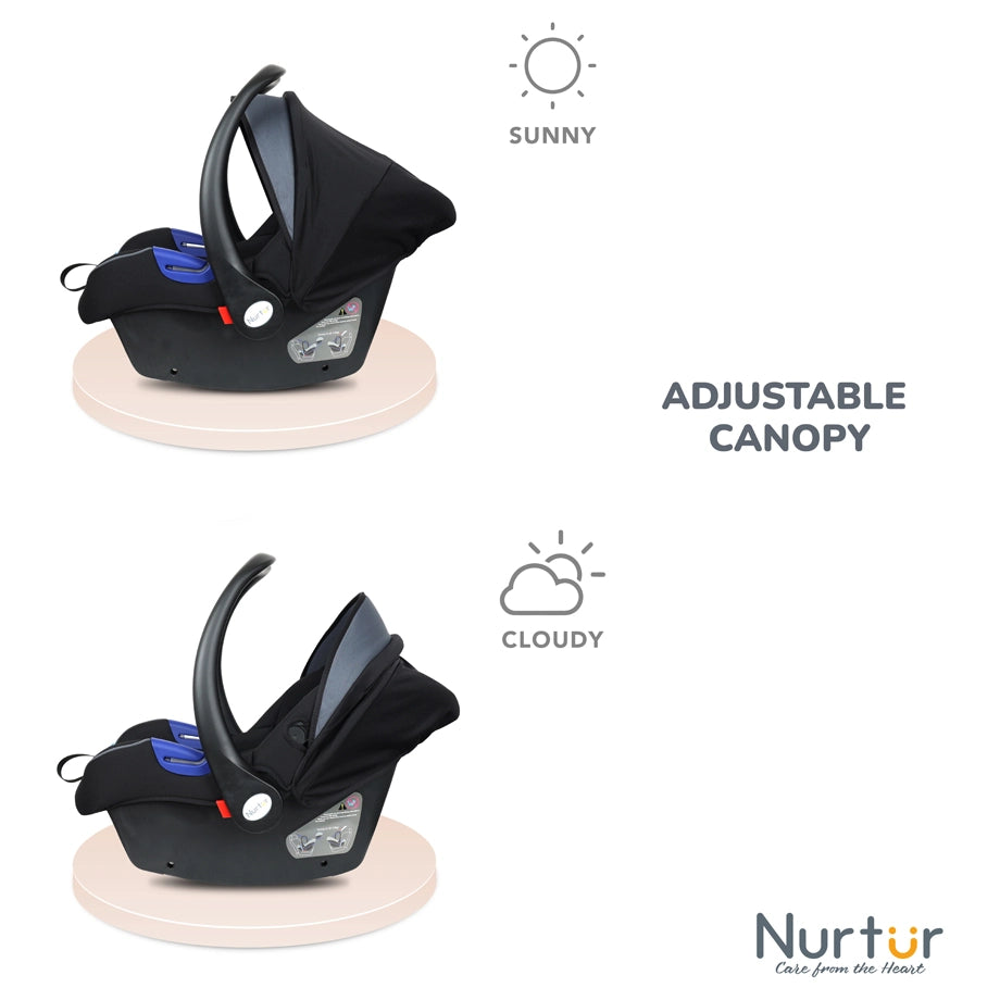Nurtur Baby Car Seat (Dark Grey)