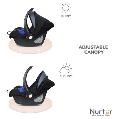 Nurtur Baby Car Seat (Dark Grey)