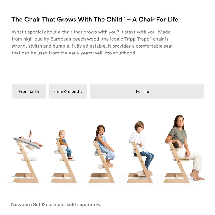 كرسي Stokke Tripp Trapp (أزرق مضيق بحري) كرسي Stokke Tripp Trapp (أزرق مضيق بحري)