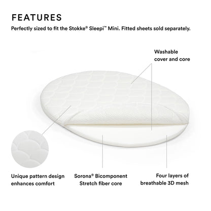 Stokke Sleepi Mini Mattress (White)