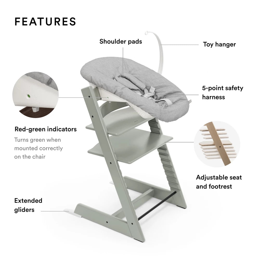 كرسي Stokke Tripp Trapp طبيعي كرسي Stokke Tripp Trapp طبيعي