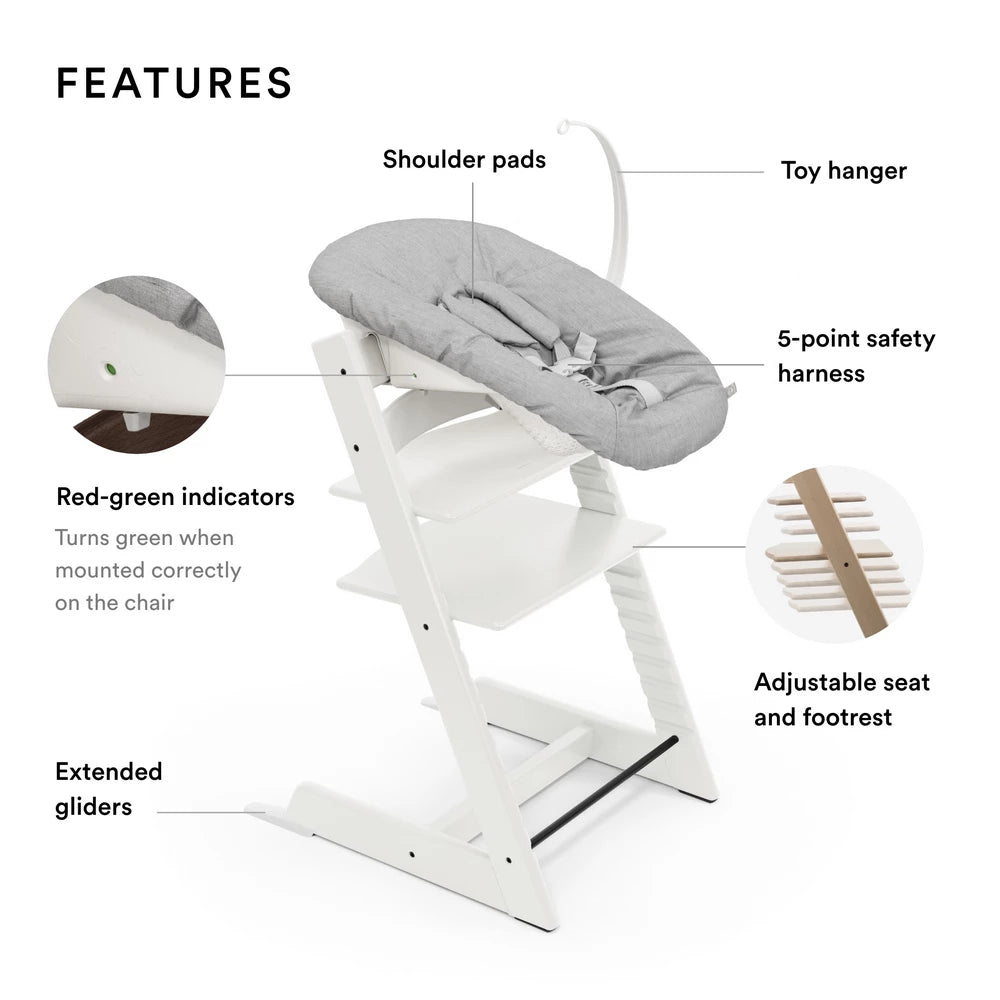 كرسي Stokke Tripp Trapp طبيعي كرسي Stokke Tripp Trapp طبيعي