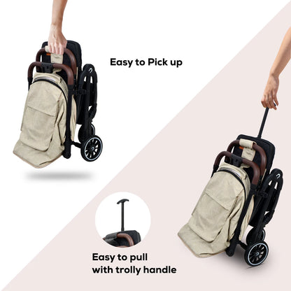 Nurtur Aspen Baby Stroller (Grey)