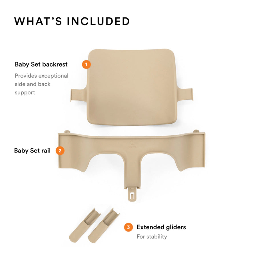 مجموعة الأطفال Stokke Tripp Trapp V2 (أبيض) مجموعة الأطفال Stokke Tripp Trapp V2 (أبيض)