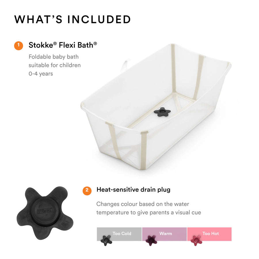 Stokke Flexi Bath Bundle (Sandy Beige)