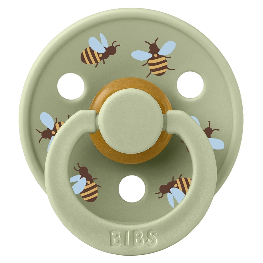 BIBS Pacifier Studio Colour 2 Pack Bumblebee Latex Size 1