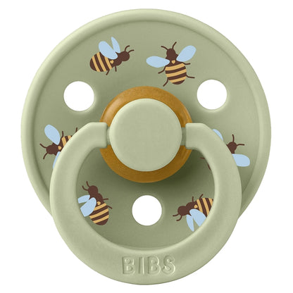 BIBS Pacifier Studio Colour 2 Pack Bumblebee Latex Size 1