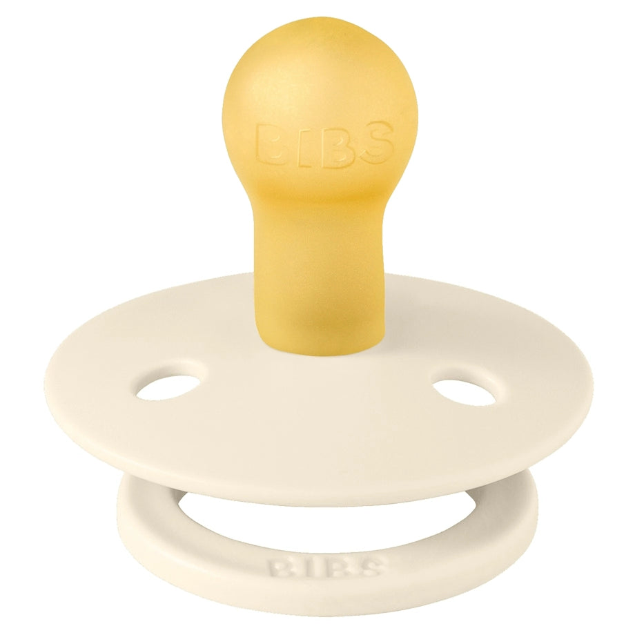 BIBS Pacifier Studio Colour 2 Pack Bumblebee Latex Size 1 (Ivory Mix)