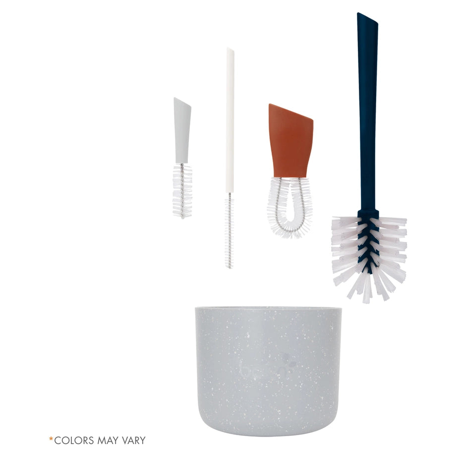Boon Mod Bottle Cleaning Brush Set (4 Piece)