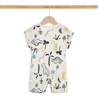 Babyfits Organic Cotton Rompers Dino Pack of 3