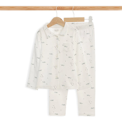 Babyfits Organic Cotton Pyjama Set Collar under Water