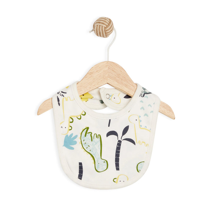 Babyfits Organic Bamboo Bibs Dino & Under Water Pack of 3 (0-6m)