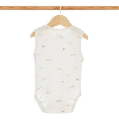 Baby Fits Organic Bamboo Bodysuits Birds Pack of 5