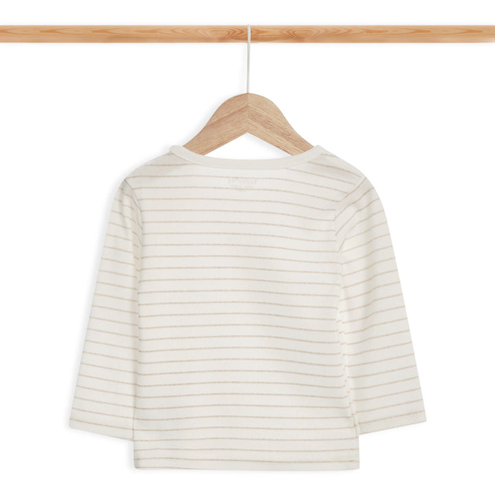 Babyfits Organic Cotton Pyjama Set Stripe (0-6m)