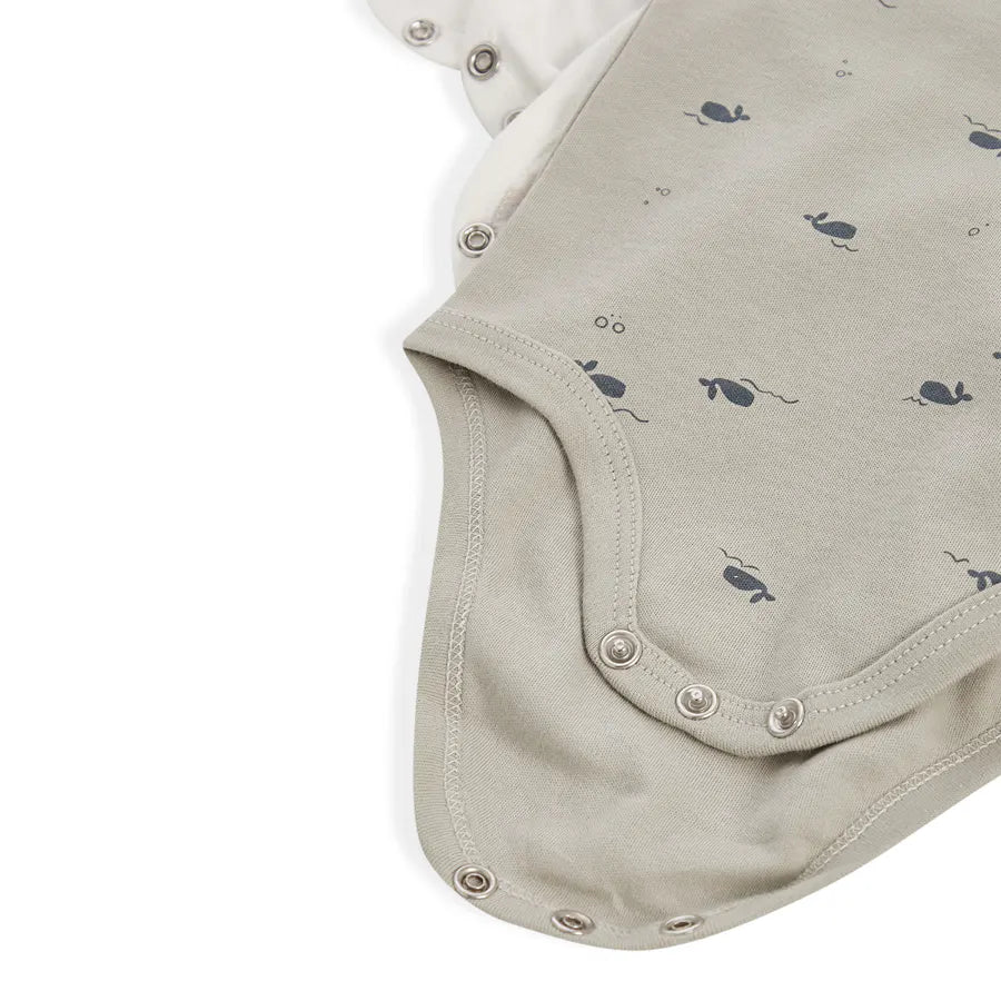 طقم ملابس داخلية من الخيزران العضوي من Baby Fits بنقشة ديناصور وخطوط، عبوة من 5 قطع طقم ملابس داخلية من الخيزران العضوي من Baby Fits بنقشة ديناصور وخطوط، عبوة من 5 قطع