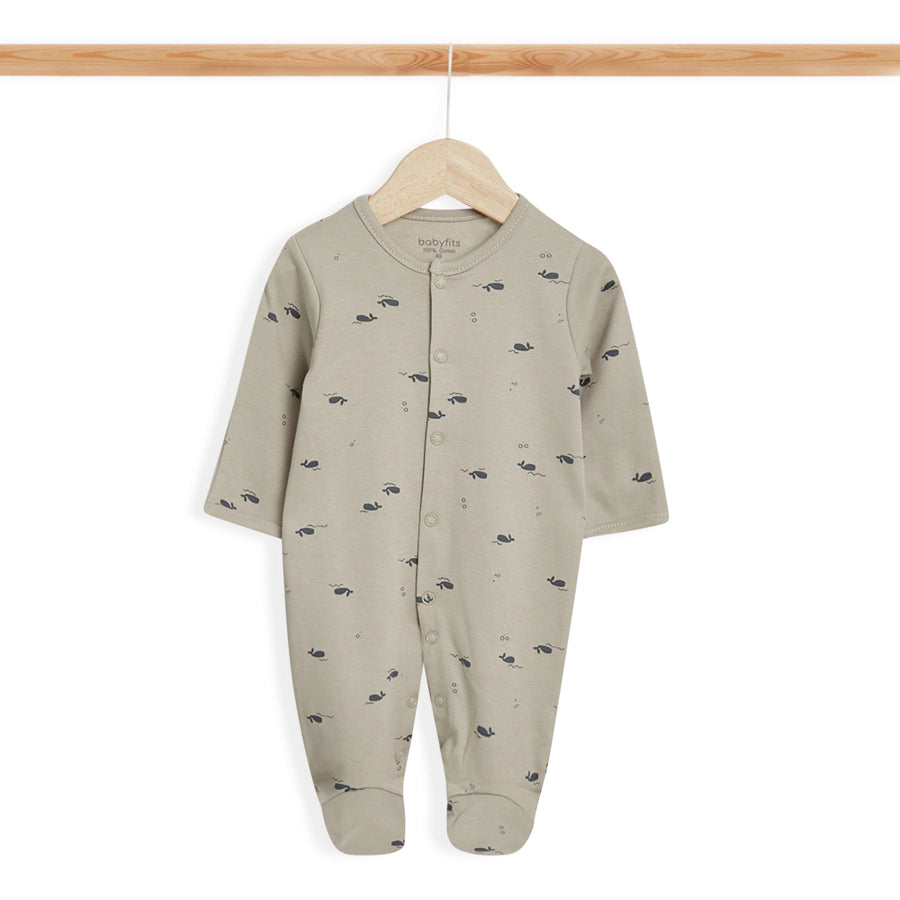 طقم نوم ديناصورات من القطن العضوي من Babyfits، عبوة من 3 قطع طقم نوم ديناصورات من القطن العضوي من Babyfits، عبوة من 3 قطع