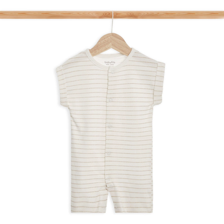 Babyfits Organic Cotton Rompers Dinos Pack of 3 (New Born)