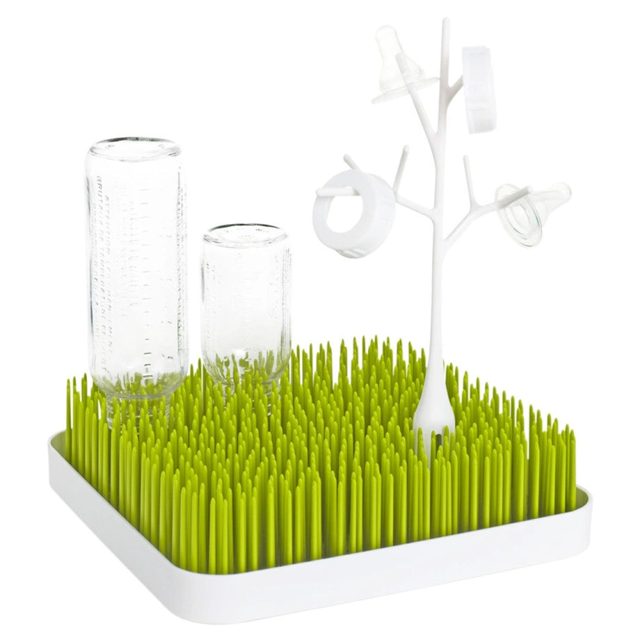 Boon TOMY Twig Drying Rack Accessory BPA-Free White, Compatible with All Grass Racks