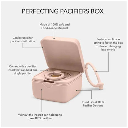 Bibs x Liberty Pacifier Box (Eloise Blush)