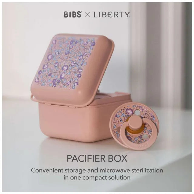Bibs x Liberty Pacifier Box (Eloise Blush)