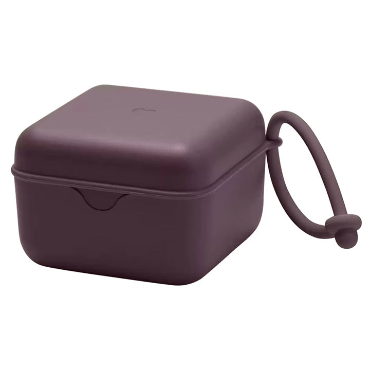 Bibs Pacifier Box (Plum)
