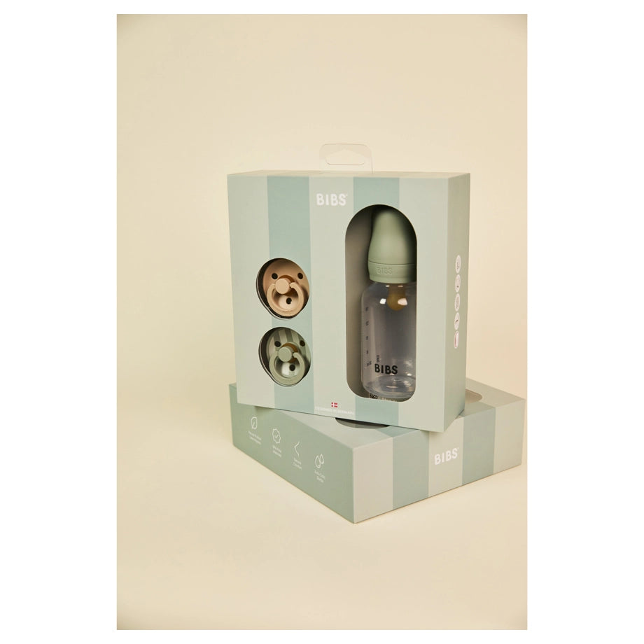 BIBS Gift Set Baby Sprinkle (Sage)