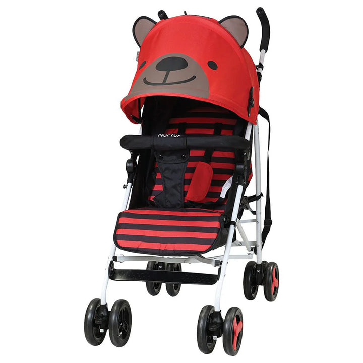 Nurtur - Luca Bear Lightweight Stroller (Red)