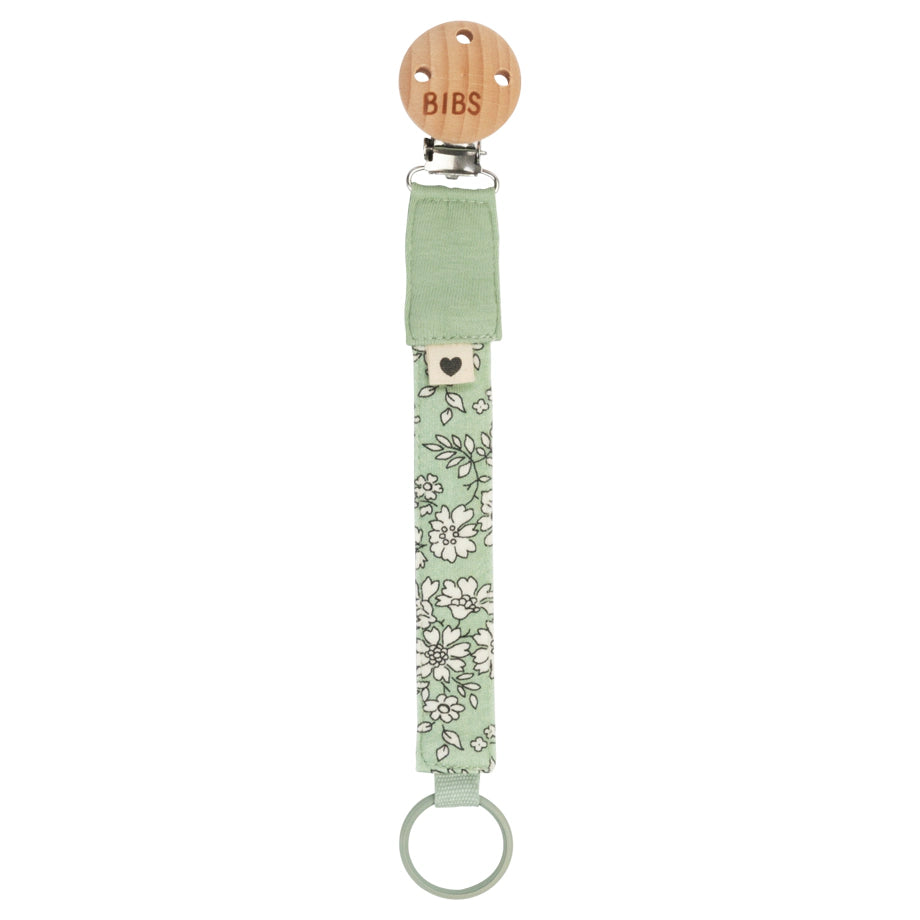 BIBS x Liberty Pacifier Clip (Capel Sage)