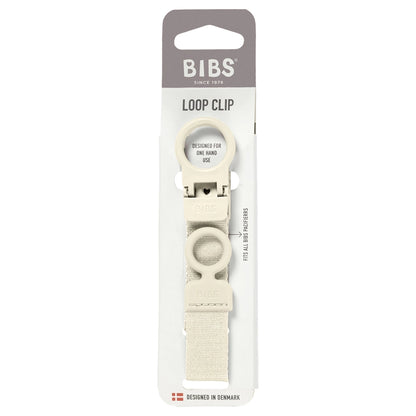 BIBS Pacifier Clip Loop (Ivory)