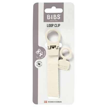 BIBS Pacifier Clip Loop (Ivory)