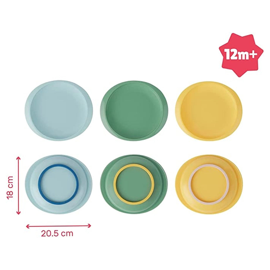 Babymoov Anti Slip Plates (Pack of 3)