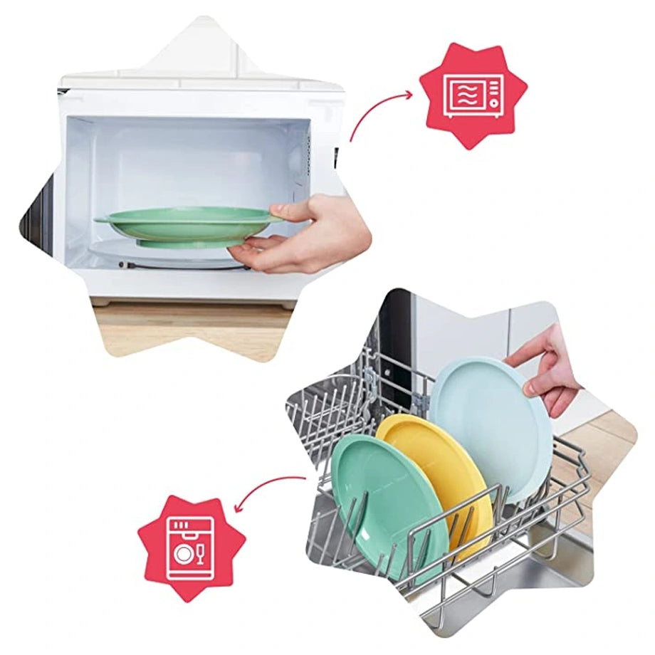 Babymoov Anti Slip Plates (Pack of 3)