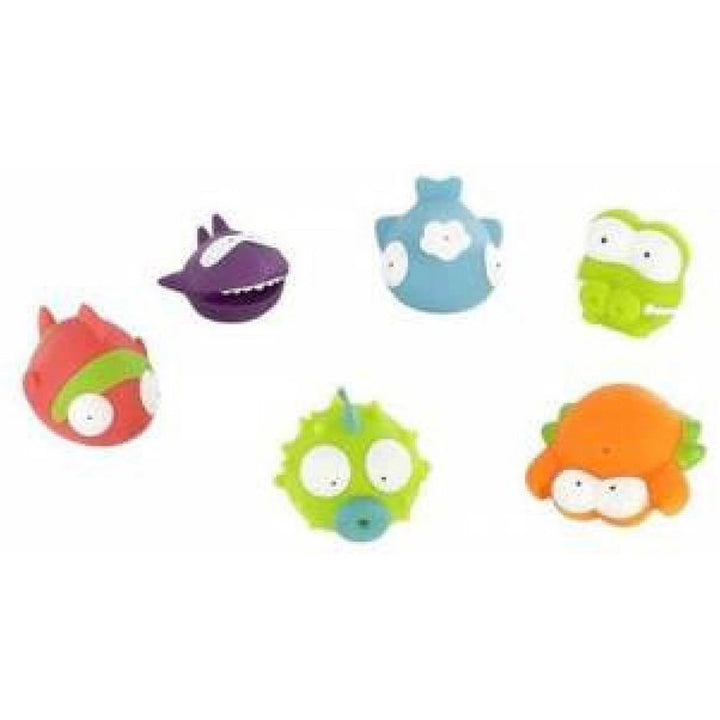 Badabulle Ocean Animals Bath Toys (Pack of 6)