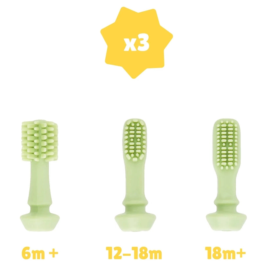 Babymoov Progressive Silicone Toothbrush