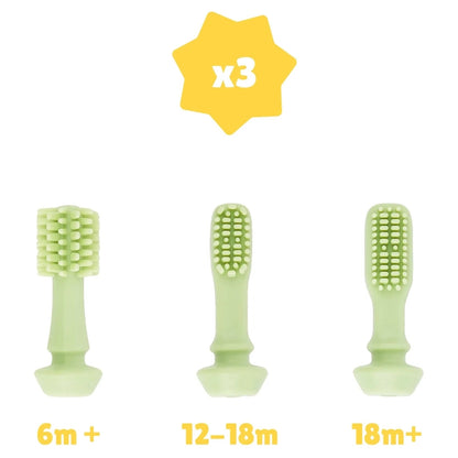 Babymoov Progressive Silicone Toothbrush
