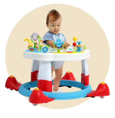 Nurtur Multifunction Baby Walker (Black)