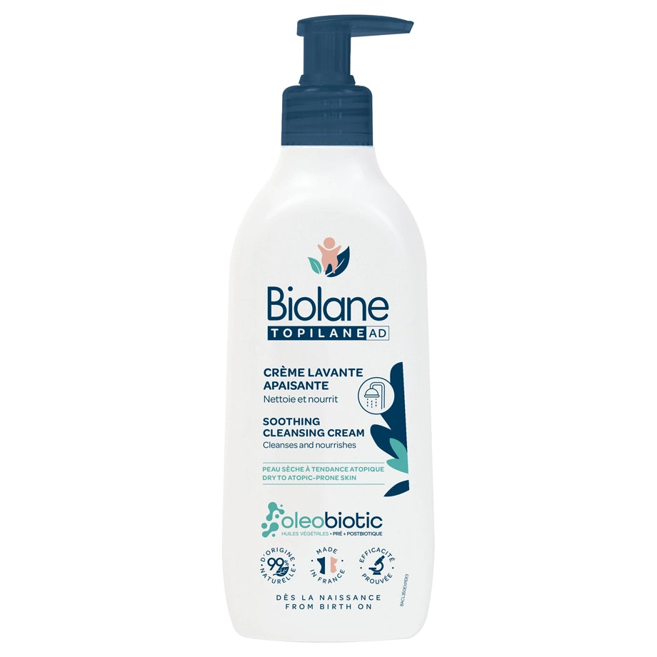 Biolane Topilane Ad Soothing Cleansing Cream (350 Ml)
