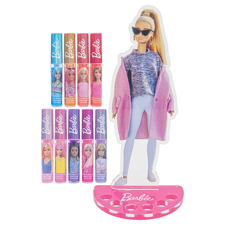 Townley Girl Lip Gloss Set with Acrylic Stand