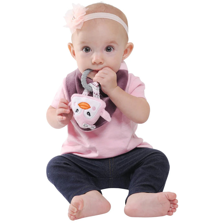 Malarkey Kids Buddy Bib Pinky Penguin