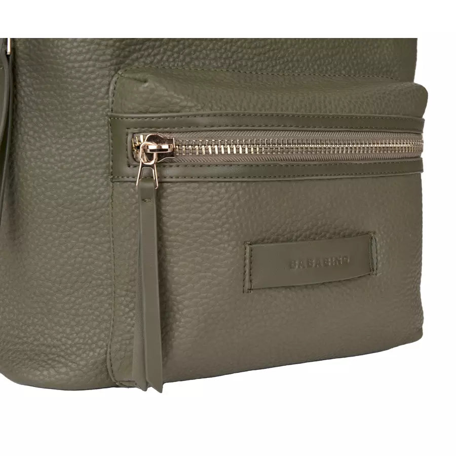 Bababing Tumble Leather Changing Bag (Olive Green) Bababing Tumble Leather Changing Bag (Olive Green)