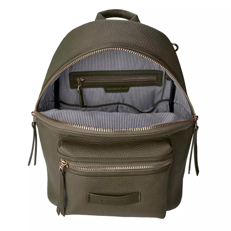 Bababing Tumble Leather Changing Bag (Olive Green) Bababing Tumble Leather Changing Bag (Olive Green)