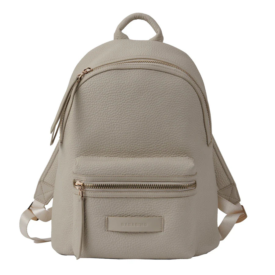 Bababing Tumble Leather Changing Bag (Sand) Bababing Tumble Leather Changing Bag (Sand)